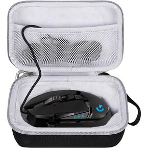 Carrying Mouse Case for Logitech G502 Hero High Performance/ G502 X Plus Lightspeed Gaming Mouse(Case Only) (Black)
