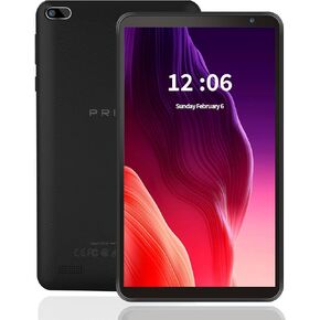 Tablet Android 7 inch with Leather Case, 2GB RAM 32GB ROM, 512GB Expansion, Tablet with Dual Camera, WiFi, Bluetooth, HD Touchscreen,GMS Certified, Lightweight and Portabe