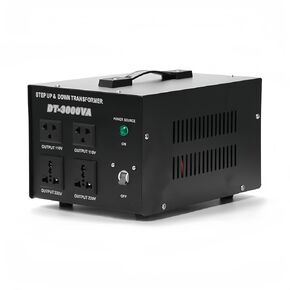 220V/110V Voltage Converter, 3000VA Step up Voltage Transformer, Power Converter with Overload Short-Circuit Protection Anti-Slip Feet, Step Up 110V to 220V Step Down 220V to 110V