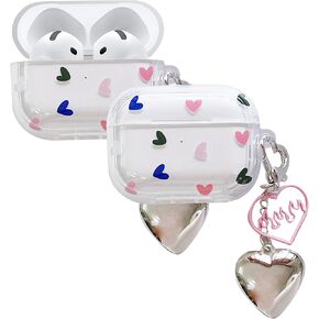 Case Cover Compatiable for AirPod 1st/2nd,Cute Butterfly Pattern Soft TPU Clear Protective Cover Case with Keychain and Carabiner for Girls Women for Airpods 2nd 1st (Red Strawberry 1)
