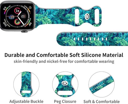 متوافق مع Iwatch Band 38mm 40mm 41mm 42mm 44mm 45mm 49mm for Women Girl ، حزام بديل لطيف لصالح Iwatch SE Series 9 8 7 6 5 4 3 2 1 Ultra (Dain) in Kuwait