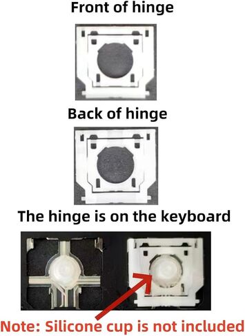 Replacement Digital 9 Keycap Keys and Hinges Compatible for Surface Laptop 3/4/5 13.5/15inch 1867 1868 1872 1873 1950 1951 1952 1953 Keyboard Number 9 Key Cap (Black) in Saudi Arabia