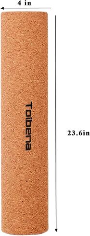 Premium Cork Massage Muscle Roller Natural Eco-Friendly/NO Foam-Free Roller Yoga & Travel Friendly (11.8 Inch) in Saudi Arabia