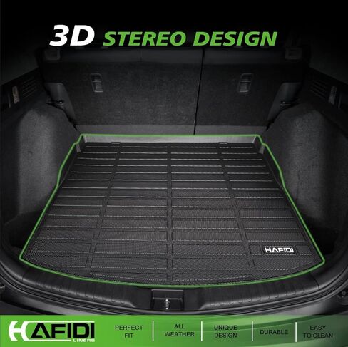 HAFIDI® Floor Mats Fit for Nissan Altima 2014-2018 All Weather Protection TPE Anti-Slip Automotive Floor Liners, Fits 1st & 2nd Row Full Set Custom Accessories, Black in Kuwait