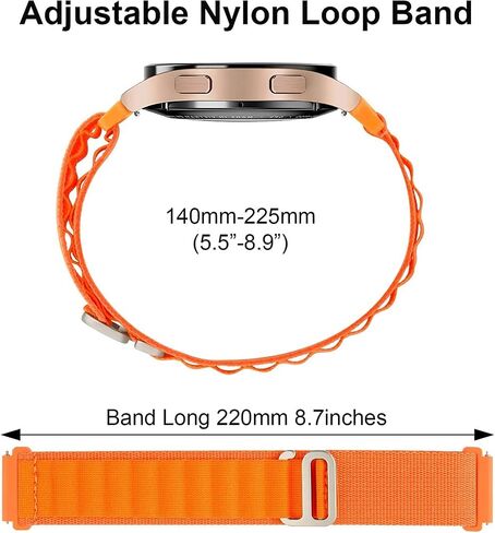 20 مم 22 مم فرقة ساعة نايلون للرجال والنساء ، الإصدار السريع ； Sport Alpine Loop Straps أشرطة بديلة قابلة للتعديل in Saudi Arabia