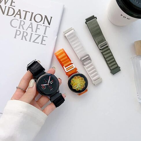 20 مم 22 مم فرقة ساعة نايلون للرجال والنساء ، الإصدار السريع ； Sport Alpine Loop Straps أشرطة بديلة قابلة للتعديل in Saudi Arabia
