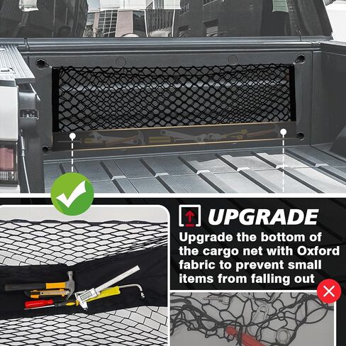 Muslogy for Pilot 2023 Rear Trunk Cargo Net Stretchable Organizer Net Elastic Mesh Net Compatible with Honda Pilot 2023 Sport EX-L TrailSport Touring Elite in Kuwait