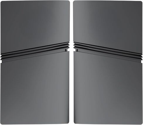 لوحات Faceplates for PS5 Pro Digital Edition Wedorat Cover لـ PS5 Pro Digital ABS ABS مضاد للخلع ، استبدال القشرة الواقية للوقاية من PlayStation 5 Pro Digital (أسود) in Kuwait
