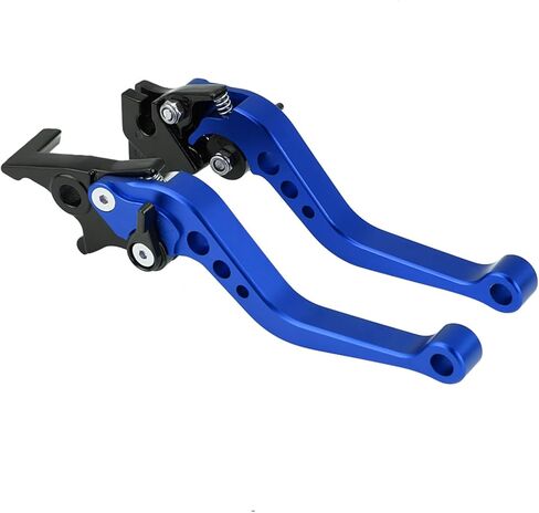 Aramox Clutch Brake Lever Handle, 1 Pair of 22mm 7/8" Universal Motorcycle Clutch Drum Brake Lever Handle (Blue) in Kuwait