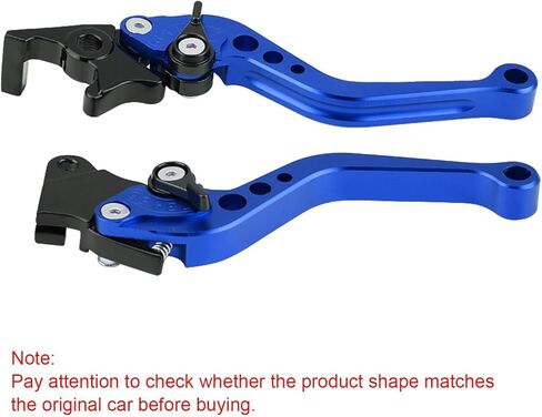 Aramox Clutch Brake Lever Handle, 1 Pair of 22mm 7/8" Universal Motorcycle Clutch Drum Brake Lever Handle (Blue) in Kuwait