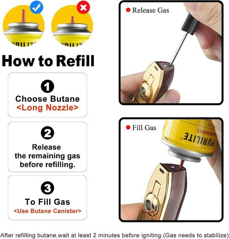 Cigar Torch Lighters with Cutter Set Triple Jet Flame Lighter with Punch Butane Torches Refillable Lighter for Men (Without Gas) (Yellow) in Saudi Arabia