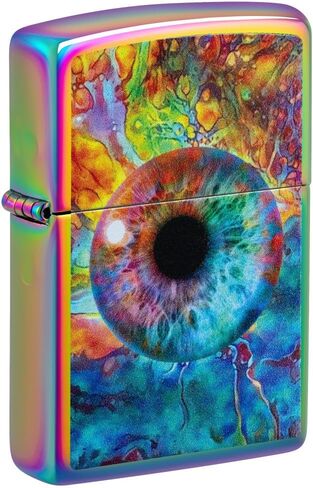 Zippo Collage Design Street Chrome Bocket Wighter in Kuwait
