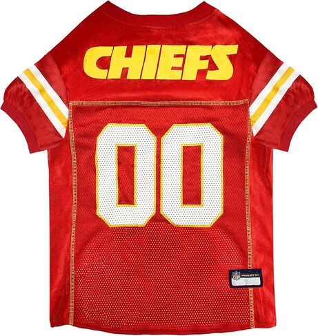 NFL Chicago Bears Dog Jersey, Size: 3XL. Best Football Jersey Costume for Dogs & Cats. Licensed Jersey Shirt in Saudi Arabia