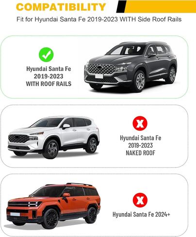 EZREXPM Cross Bars Fit for 2021-2024 Kia Sorento & Sorento Hybrid & Sorento Plug-in Hybrid Luggage Roof Rack Lockable Crossbars Carrier Cargo Bar (with Flush Side Rails) in Saudi Arabia