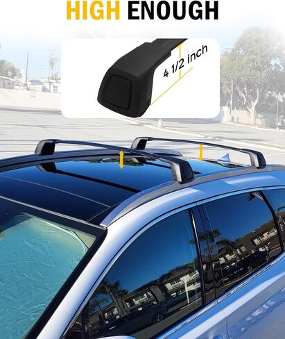EZREXPM Cross Bars Fit for 2021-2024 Kia Sorento & Sorento Hybrid & Sorento Plug-in Hybrid Luggage Roof Rack Lockable Crossbars Carrier Cargo Bar (with Flush Side Rails) in Saudi Arabia