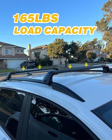 EZREXPM Cross Bars Fit for 2021-2024 Kia Sorento & Sorento Hybrid & Sorento Plug-in Hybrid Luggage Roof Rack Lockable Crossbars Carrier Cargo Bar (with Flush Side Rails) in Kuwait