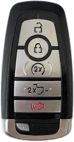 المفتاح الذكي لـ Ford Mustang 2017-2022 ، yikebalog 5 buttons القرب مفتاح التحكم عن بعد FOB FOB for Ford Fusion M3N-A2C93142600 in Kuwait