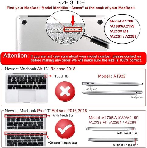 iCasso Compatible with MacBook Pro 13 inch Case 2022 2021 2020-2016 Release A2338M1/A2251/A2289/A1706/A1708, laptop Case & Keyboard Cover & Screen Protector Only for MacBook Pro 13''- Abstract Scenery in Saudi Arabia