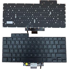 Laptop Replacement US Layout RGB Backlight Keyboard for ASUS ROG Zephyrus G15 GA503 GA503Q GA503QS ‎GA503QR GA503QM & ROG Zephyrus M16 GU603 GU603H 0KNR0-2812US00 V202526QS1