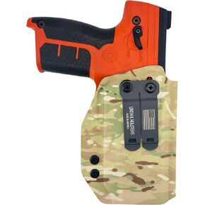 IWB Compatible with Byrna LE Launcher Holster - Optic Ready - Inside The Waistband Concealed Carry - Adjustable Cant and Retention Kydex Holster - Made in The USA