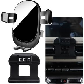Car Phone Holder for Lincoln Aviator Auto Accessories [Only for 2020-2025 Aviator] [Auto Lock Hands Free Cell Phone Mount Car fits for iPhone & All Smartphones]