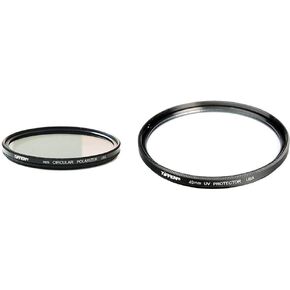 Tiffen 49mm Circular Polarizer & 49mm UV Protection Filter
