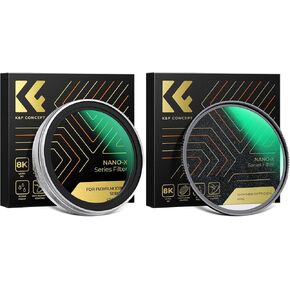 MC UV Protection (Silver Frame)+ 49mm Shimmer Diffusion 1 Glimmer Glass Filters Kit (Nano X Series) for Fujifilm X100 Series, X100/X100F/X100S/X100T/X100V/X100VI