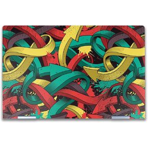 Laptop Skin Compatible with HP Envy x360 14" (2023) - Triadic Arrows - Premium 3M Vinyl Protective Wrap Decal Cover - Easy to Apply | Crafted in The USA by MightySkins