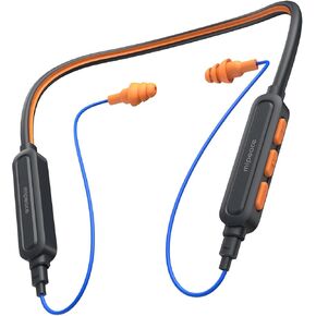 MIPEACE Neckband Bluetooth Work Headphones, Work Earbuds Bluetooth OSHA Approved-Ear Protection Headphones for Construction Safety Industry, 20+Hour Playtime & ENC Noise Cancellation