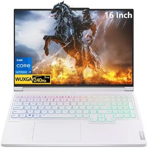 Lenovo Legion 7i 16 Inch Gaming Laptop, Intel i7-14700HX(Up to 5.5 GHz, Beat i9-13900HX), NVIDIA RTX 4060, 16" LCD IPS WQXGA 240Hz, 64 GB DDR5, 2 TB SSD, Wi-Fi 6E, Windows 11 Pro, MS Office Pro 2024