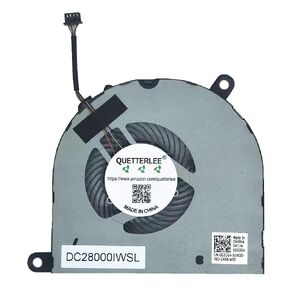 Replacement New Laptop Integrated Graphics H-Series Processors CPU Cooling Fan for Dell Latitude 5480 5490 5491 5495 Series 0G5JG4 09YGNW EG50060S1-C320-S9A DC28000IWSL DC28000LCSL DC5V Fan