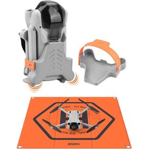 Mini 3 / Mini 3 Pro Propeller Holder, Drone Landing Pad Foldable Double-Sided Waterproof Helipad Prop Strap Guard Protector Stabilizer for DJI Mini 3 Series RC Drone Accessories