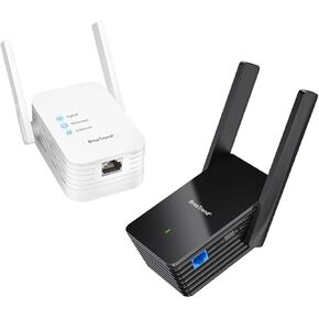 BrosTrend Universal WiFi to Ethernet Adapter + BrosTrend AX1500 WiFi 6 Universal WiFi to Ethernet Adapter with RJ45 Gigabit Port