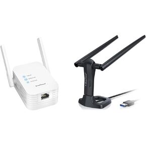 BrosTrend Universal WiFi to Ethernet Adapter + BrosTrend Linux WiFi Adapter for Ubuntu, Mint, Kali, Debian, Lubuntu