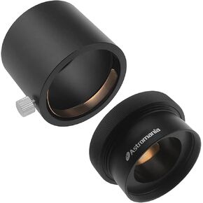 Astromania 1.25" / 2" Twist-Lock Adapter - Bundle with - M48X0.75 Female Thread to 2" Adapter