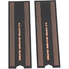 M.2 Heatsink SSD Cooler, Double Layer Graphene & Copper M.2 NVMe Heatsink for 2280 M.2 SSD Laptop, for SSD Cooler