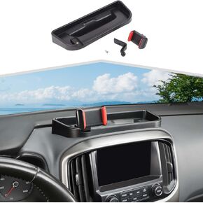 Phone Holder Dash Cellphone Mount Storage Box Mobile Phone Holder Interior Accessories Fit for Chevrolet Colorado 2014-2025 up,for GMC Canyon 2014-2022