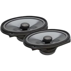 PowerBass OE692T-CN2 2-Ohm 6 x 9 Thin Mount Direct Fit - Chrysler RAM Nissan OEM Coaxial / 60Wmrs - 120Wmax