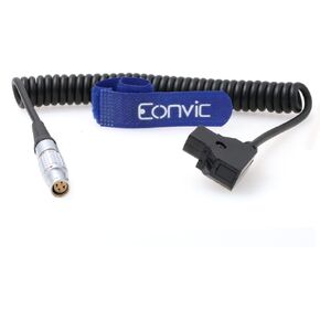 eonvic dtap إلى 4pin أنثى Zhiyun Crane 3S كابل طاقة نقل الصورة (الزاوية اليمنى 4pin إلى DTAP TTC)