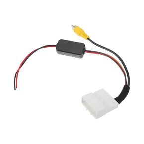 Rear View Camera Adapter Wire Harness Cable for Nissan Rogue 2011-2013 Stabilise Backup Camera Wiring Harness 1 Pcs RCA 5 Pin