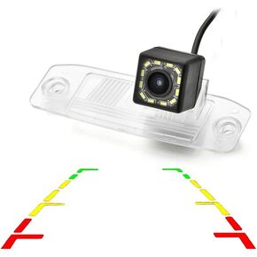 Vlicevrn HD 12 LED Car Rear View Camera Night Vision Backup Parking Camera Waterproof IP68 Vehicle Camera for Hyundai Accent Avante Elantra Sonata Tucson JM Veracruz ix55 / for KIA