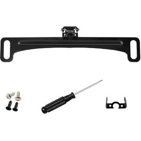 Universal Backup Camera License Plate Bracket, Dash Cam Mirror Cameras Kit with Installation Holder for Reverse Rear Camera, Stable Car Rear View Cam License Plate Mount
