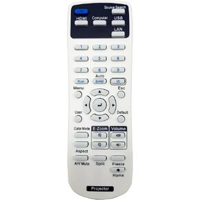 Remote Controller 222150800 for Epson Projectors BrightLink 760Wi, 770Fi, PowerLite 760W, 770F, 775F, 810E, 815E, L210SF, L210SW, L210W, L260F, L265, Pro EX11000