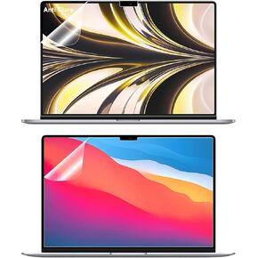 Anti Glare Screen Protector Compatible with MacBook Air 13'' (M2/M3/M4 Chip, 2022-2025) & MacBook Pro 14 Inch (M4, M3, M2, M1, Pro/Max), Matte Anti Scratch Protector