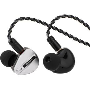 Linsoul Kiwi Ears Airoso in Ear Monitor,1DD+4BA Hybrid Driver IEM Earphones, Gaming Earbuds, HiFi Stereo Wired Earbuds with Detachable 2Pin Cables for Audiophiles Musicians