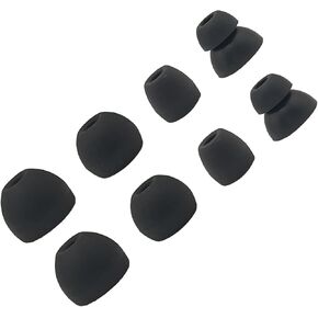 Replacement Eartips Silicone Earbuds Buds Set for Powerbeats Pro Beats Wireless Earphone Headphones,Earbuds Eartips,Flexible Rubber Cover Skin Accessories-Ivory White