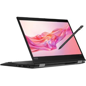 Lenovo ThinkPad X13 Yoga 2-in-1 13.3-Inch FHD Touchscreen Laptop, Quad-Core i5-10310U, 16GB DDR4 RAM, 512GB SSD, Backlit Keyboard, HDMI, Windows 10 Pro (Renewed)