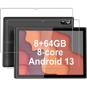 [2 Pack] Screen Protector for YYSWIE CT1001 10.1 Inch Tablet Tempered Glass Film, BOVUGAC Screen Protector Compatible with YYSWIE CT1001 2024 Tablet Anti-Scratch Sensitive Dropproof