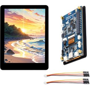 ESP32-S3 2.8inch لوحة تطوير عرض اللمس ، على متن 2.8 بوصة IPS IPS LCD 480 × 640 ، معالج ثنائي النواة 32 بت 32 بت ، يدعم W-F-I & Blue-Too-Th ، ESP32 مع العرض