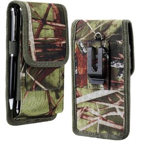 Phone Holster for Foxx A56, Foxx A56 Case, Colorful Design Nylon Cell Phone Belt Case Holster Cover with Clip Carrying Pouch Holder Sleeve for Foxx FOXXD A56 - Built-in Card Slot